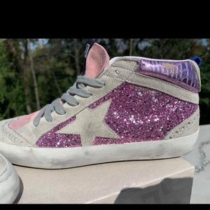 ISO pink glitter midstar size 35, 36 or 37